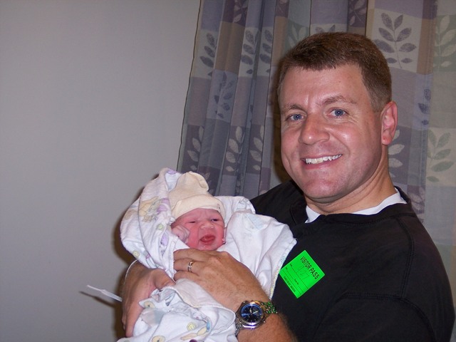 Arilynn, with Dad