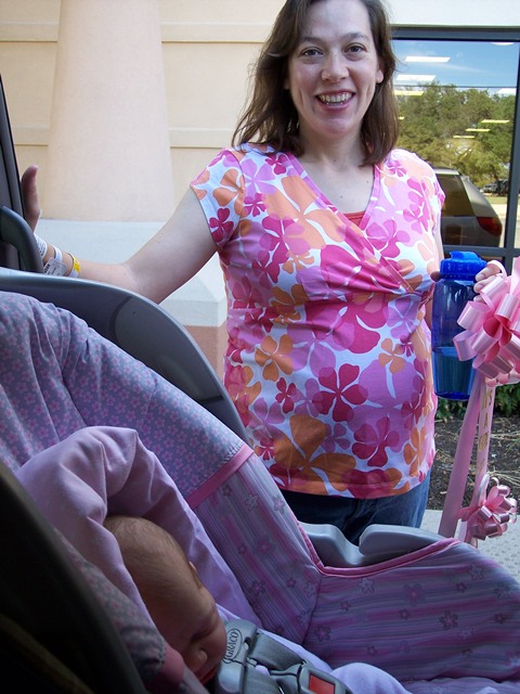 Arilynn, on her way home