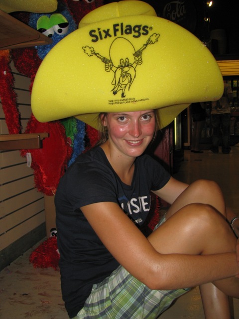 Lisa at Six Flags