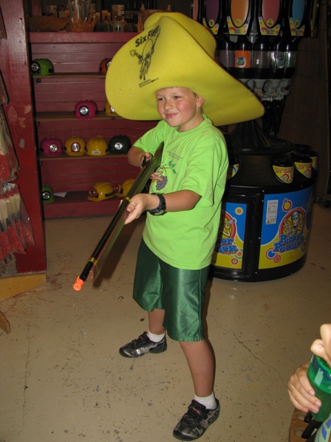 Arik at Six Flags